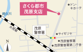 千葉県の不動産情報 さくら都市 佐倉支店 地図
